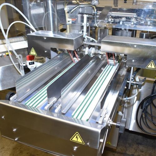 Toyo Jidoki Model TT9CW 90 PPM Rotary Preformed 30 – 80 PPM Pouch Filler/Sealer