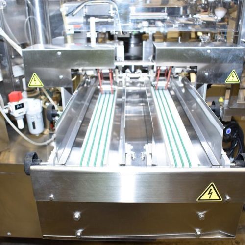 Toyo Jidoki Model TT9CW 90 PPM Rotary Preformed 30 – 80 PPM Pouch Filler/Sealer
