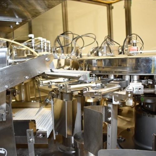 Toyo Jidoki Model TT9CW 90 PPM Rotary Preformed 30 – 80 PPM Pouch Filler/Sealer