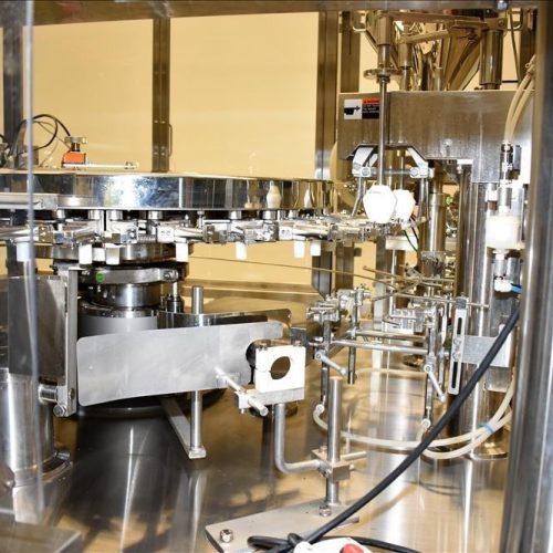 Toyo Jidoki Model TT9CW 90 PPM Rotary Preformed 30 – 80 PPM Pouch Filler/Sealer