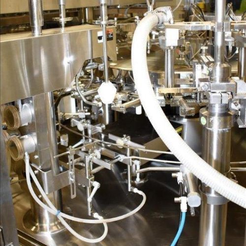 Toyo Jidoki Model TT9CW 90 PPM Rotary Preformed 30 – 80 PPM Pouch Filler/Sealer