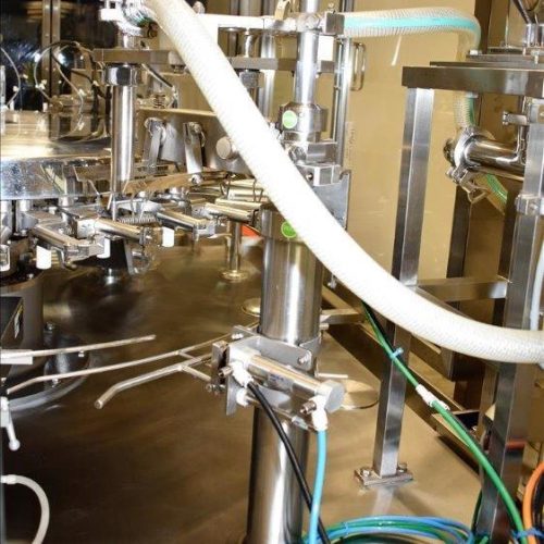 Toyo Jidoki Model TT9CW 90 PPM Rotary Preformed 30 – 80 PPM Pouch Filler/Sealer