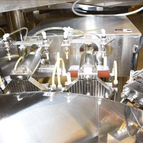 Toyo Jidoki Model TT9CW 90 PPM Rotary Preformed 30 – 80 PPM Pouch Filler/Sealer