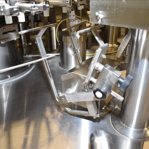 Toyo Jidoki Model TT9CW 90 PPM Rotary Preformed 30 – 80 PPM Pouch Filler/Sealer