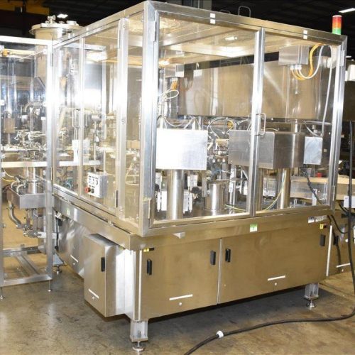 Toyo Jidoki Model TT9CW 90 PPM Rotary Preformed 30 – 80 PPM Pouch Filler/Sealer