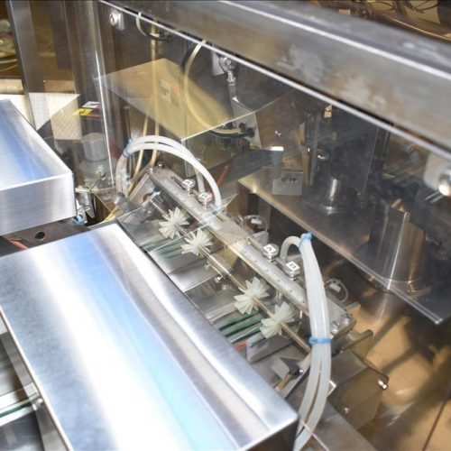 Toyo Jidoki Model TT9CW 90 PPM Rotary Preformed 30 – 80 PPM Pouch Filler/Sealer
