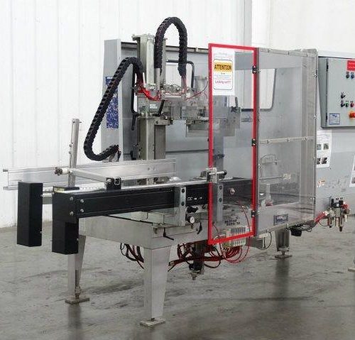 Wexxar Model WF615T Automatic S/S Case Erector with Bottom Tape Sealer
