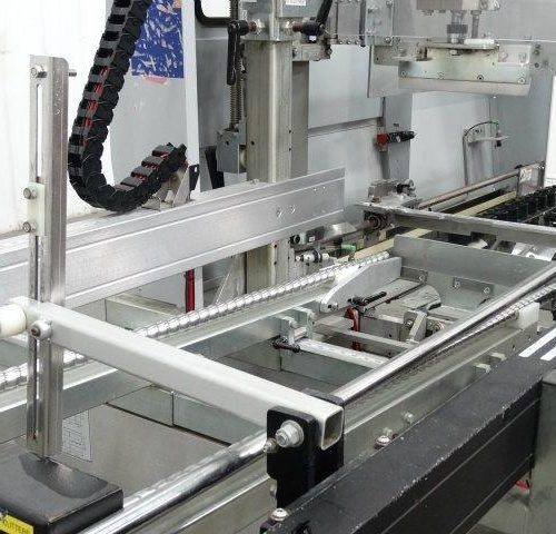 Wexxar Model WF615T Automatic S/S Case Erector with Bottom Tape Sealer