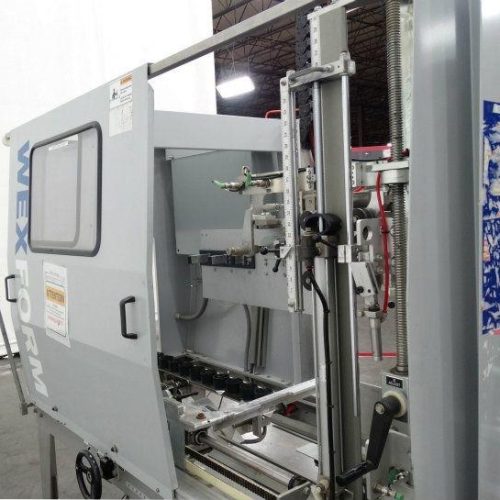 Wexxar Model WF615T Automatic S/S Case Erector with Bottom Tape Sealer