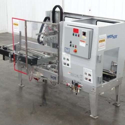 Wexxar Model WF615T Automatic S/S Case Erector with Bottom Tape Sealer