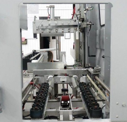Wexxar Model WF615T Automatic S/S Case Erector with Bottom Tape Sealer
