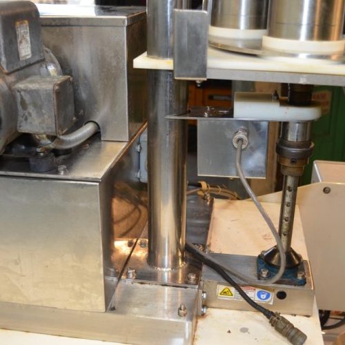 Hayssen 1216HR 60 ppm VFFS with Speedee Volumetric Filler and Registration and Coder