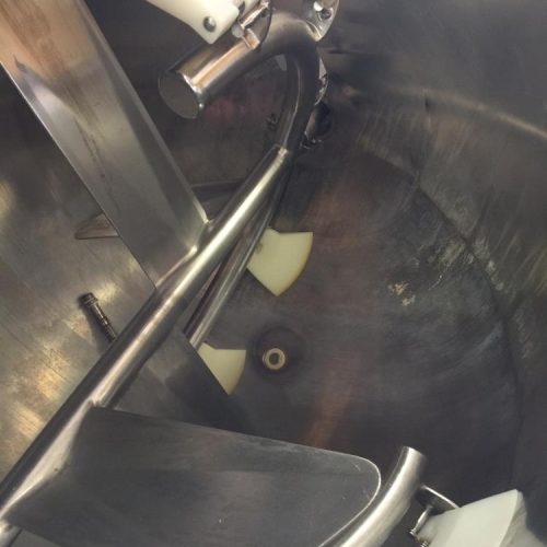 200 Gallon JC Pardo Jacketed Kettle with Scrape Agitation