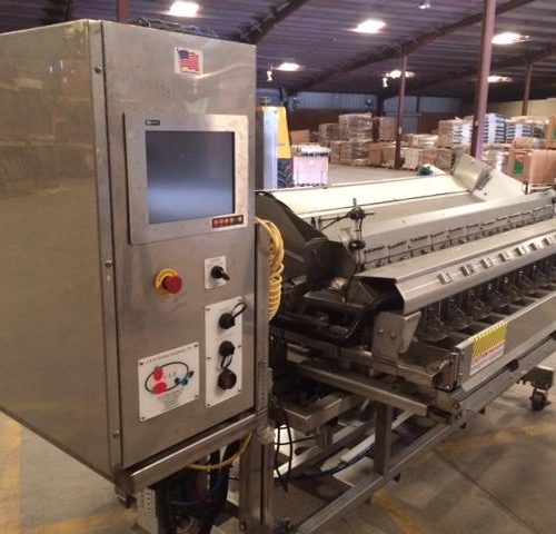 A and B Packing Fruit Vegetable Weigh and Fill Packaging Line