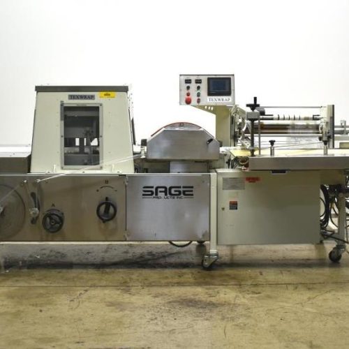 Texwrap Model 2201SS Continuous Motion Side Seal Horizontal Shrink Wrapper
