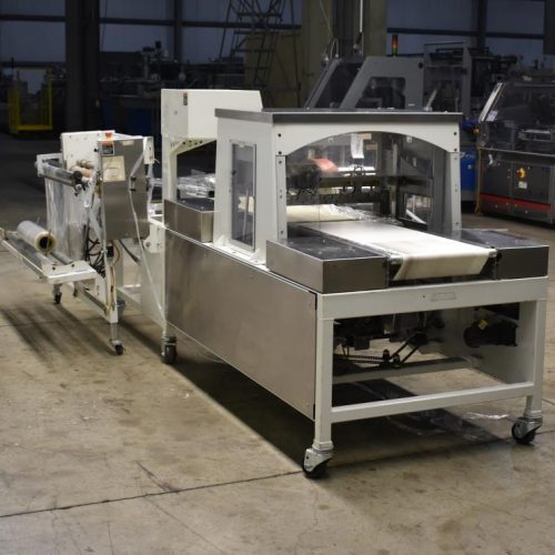 Texwrap Model 2201SS Continuous Motion Side Seal Horizontal Shrink Wrapper