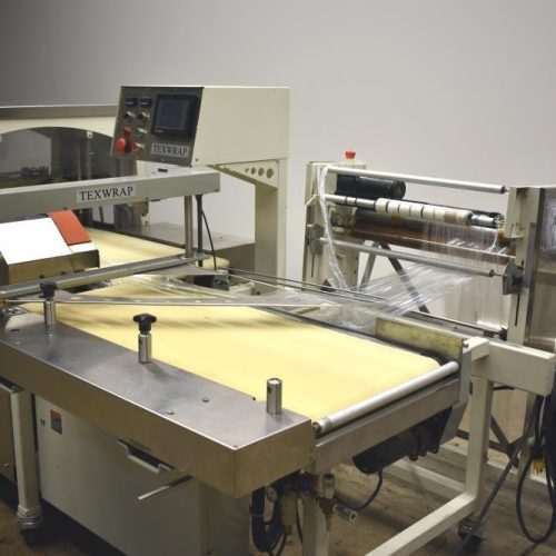 Texwrap Model 2201SS Continuous Motion Side Seal Horizontal Shrink Wrapper