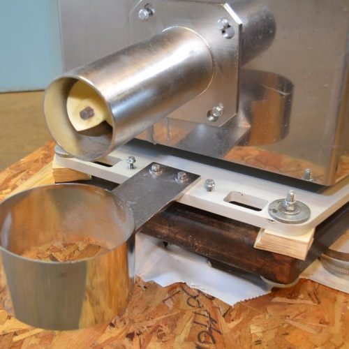 Brabender 3in Dia, 1,300 lb PH Single Screw Digital Control S/S Loss in Weight Feeder