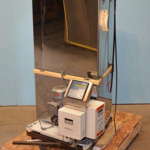 Brabender 3in Dia, 1,300 lb PH Single Screw Digital Control S/S Loss in Weight Feeder