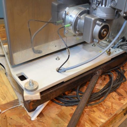 Brabender 3in Dia, 1,300 lb PH Single Screw Digital Control S/S Loss in Weight Feeder