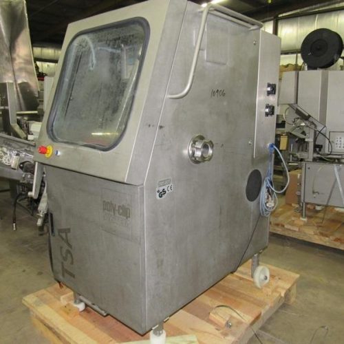 Poly Clip Model FCA3463 Double Clipper with Model TSA120HS Bag Former
