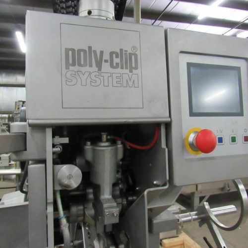 Poly Clip Model FCA3463 Double Clipper with Model TSA120HS Bag Former