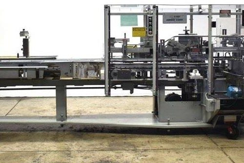 Jones Model CMV5 Semi Auto 100 CPM Continuous Motion Vertical Tuck Cartoner