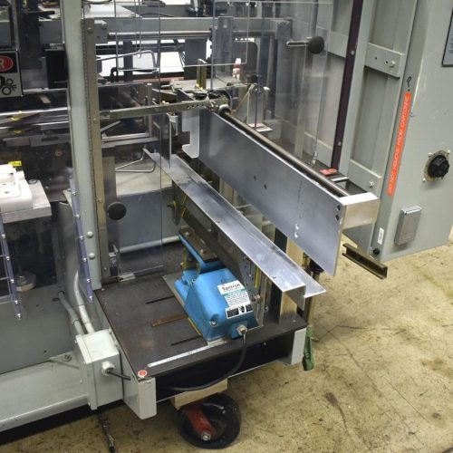 Jones Model CMV5 Semi Auto 100 CPM Continuous Motion Vertical Tuck Cartoner