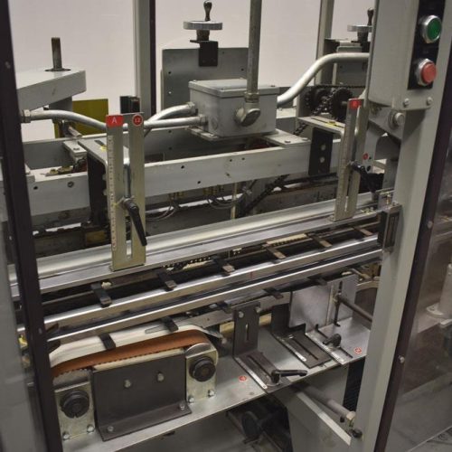 Jones Model CMV5 Semi Auto 100 CPM Continuous Motion Vertical Tuck Cartoner