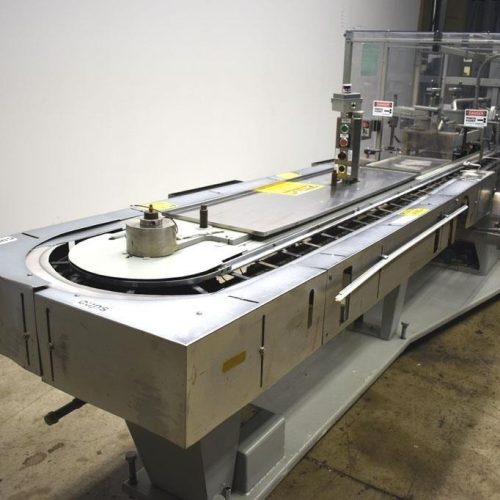 Jones Model CMV5 Semi Auto 100 CPM Continuous Motion Vertical Tuck Cartoner