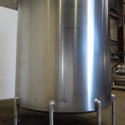 5,000 Gall DCI S/S Vertical Single Wall dished heads Tank