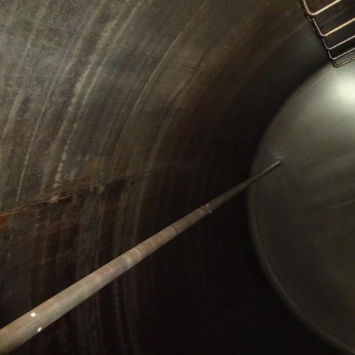 5,000 Gall DCI S/S Vertical Single Wall dished heads Tank