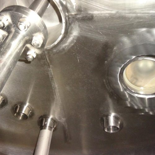 500 Gallon Perma San WillFlow S/S Vertical Jacketed Agitated Cooker/Cooler Tank