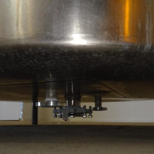 500 Gallon Perma San WillFlow S/S Vertical Jacketed Agitated Cooker/Cooler Tank