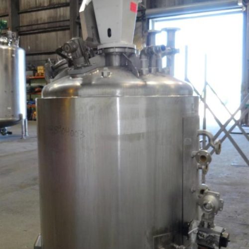 500 Gallon Perma San WillFlow S/S Vertical Jacketed Agitated Cooker/Cooler Tank