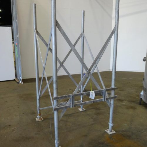 500 Gallon Perma San WillFlow S/S Vertical Jacketed Agitated Cooker/Cooler Tank