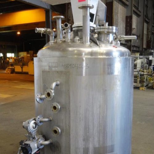 500 Gallon Perma San WillFlow S/S Vertical Jacketed Agitated Cooker/Cooler Tank