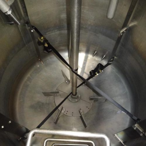500 Gallon Perma San WillFlow S/S Vertical Jacketed Agitated Cooker/Cooler Tank