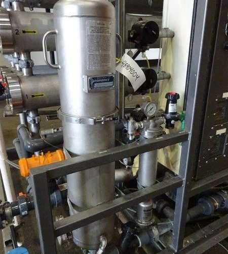 Osmonics 40 GPM S/S Tubes Skidded Reverse Osmosis System