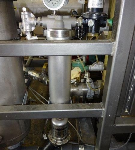 Osmonics 40 GPM S/S Tubes Skidded Reverse Osmosis System