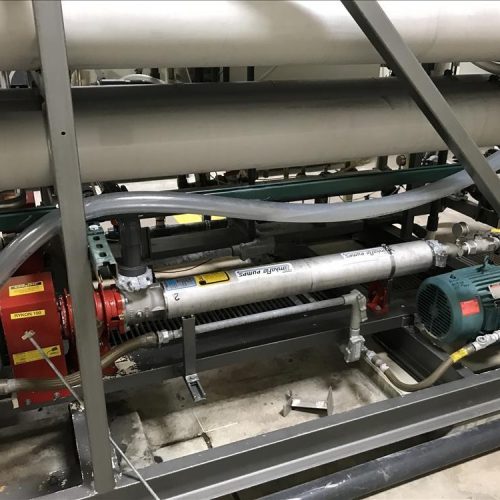 Osmonics 40 GPM S/S Tubes Skidded Reverse Osmosis System