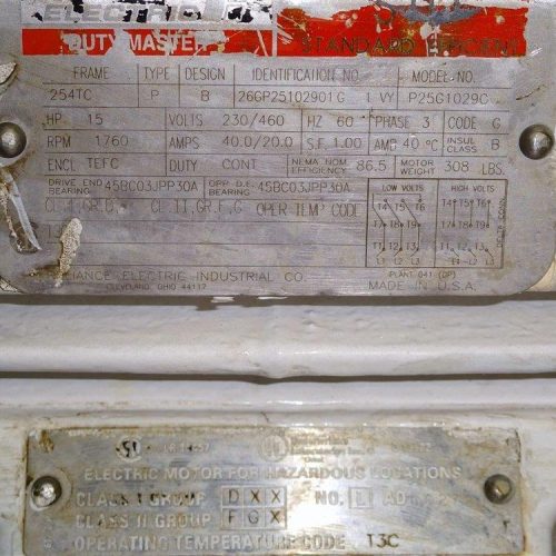 Waukesha Model 130U 15 HP XP 316 S/S Positive Displacement Pump