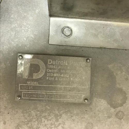 Waukesha Model 130U 15 HP XP 316 S/S Positive Displacement Pump