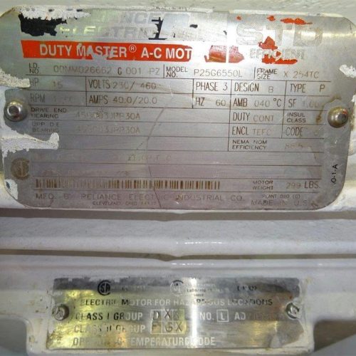 Waukesha Model 130U2 15 HP XP 316 S/S Positive Displacement Pump