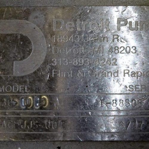 Waukesha Model 130U2 15 HP XP 316 S/S Positive Displacement Pump