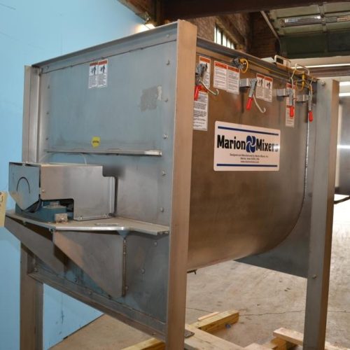 30 Cu Ft Marion Model BPY3648 S/S Ribbon Mixer