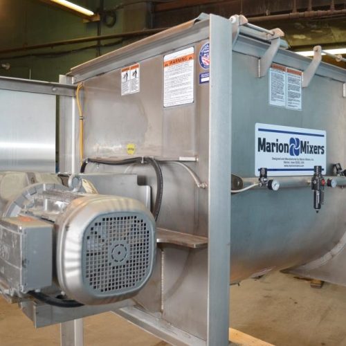 30 Cu Ft Marion Model BPY3648 S/S Ribbon Mixer
