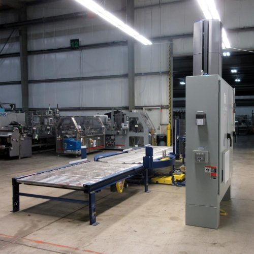 Lantech Model QLA Automatic Stretch Wrapper
