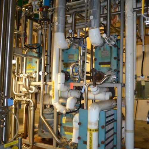 Tetra Aseptic 5-Tank CIP System Including Tanks, Pumps, And Valves