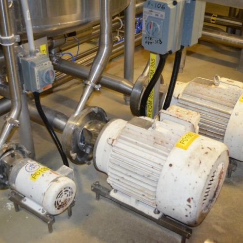 Tetra Aseptic 5-Tank CIP System Including Tanks, Pumps, And Valves